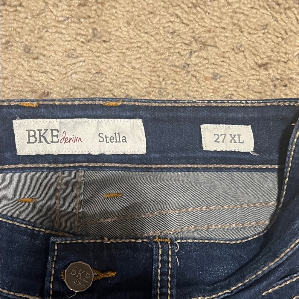 BKE Women's Boot Cut Jeans in Dark Blue - Picture 4 of 8